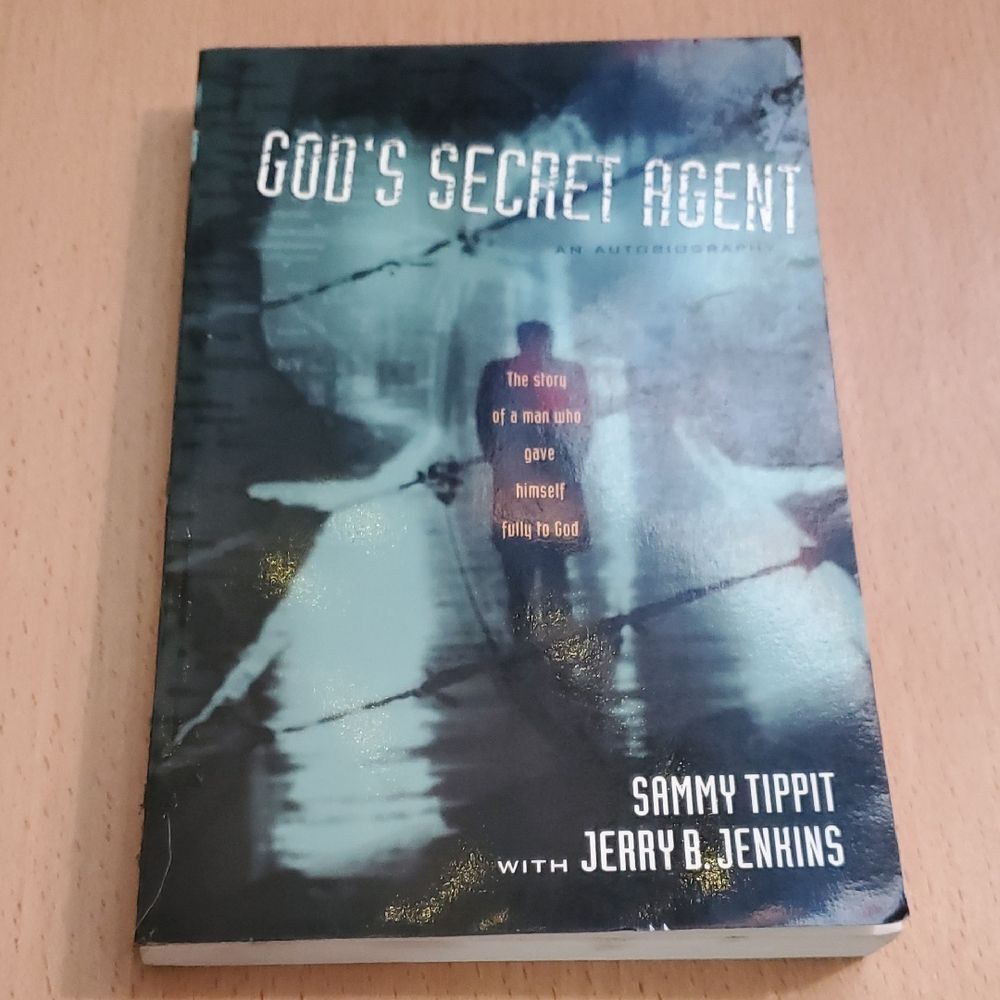 God's Secret Agent Book by Sammy Tippit Paperback Novel 🌏5/$10🌏